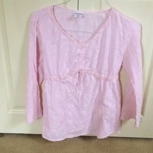 Motherhood maternity top w/ adjustable size.